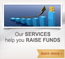 Our services help you raise funds